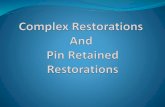 complex restorations