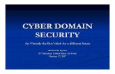 Cyber Domain Security