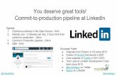 JavaOne'17 talk: Commit-to-production pipeline at LinkedIn