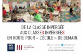 DE LA CLASSE INVERSÉE AUX CLASSES INVERSÉES EN ROUTE POUR « L’ÉCOLE » DE DEMAIN