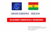 UNION EUROPEA BOLIVIA: COMERCIO E INVERSIONES