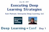 Executing Deep Learning Strategies Masterclass Preview - Enterprise Deep Learning