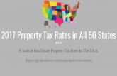 Real estate Property Taxes in All 50 States