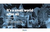 W-JAX 2017 Keynote. It's a small world after all. How thinking small is changing software development big time