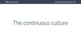 20171116   (buildstuff) the continuous culture