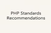 Psr - php standards recommendations