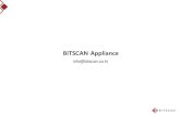 Bitscan appliance