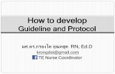 3  how to develop guideline and protocol  _ update 17 เมยฬ 2560