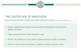 The Lighter Side of Anesthesia