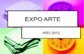 Expo artesanal 2012