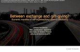 Between exchange and gift-giving? Economic moralities of self-organised long-distance ridesharing