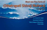 Five forts of Shivaji Maharaj