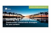 Taming the Content Beast