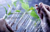 role of biotechnology in agriculture