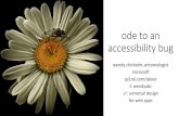 Ode to an Accessibility Bug