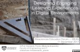 Designing Engaging  Learning Experiences in Digital Environments