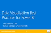 Dan Edwards : Data visualization best practices with Power BI