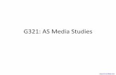 G321: AS Media Studies: Evaluation