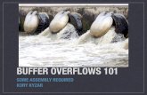 Buffer Overflows 101: Some Assembly Required