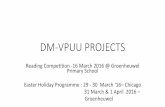 Mercia  March 2016 EASTER HOLIDAY PROGRAM DM-VPUU PROJECT
