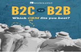 B2B vs B2C CRM