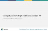B2B Marketing Expo 2017: Strategic Digital Marketing