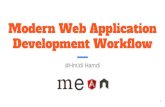 Modern web application devlopment workflow
