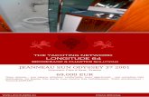 JEANNEAU SUN ODYSSEY 37, 2001, 69.000 € For Sale Yacht Brochure. Presented By longitude64.ch