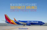 Southwest airlines pitch brief