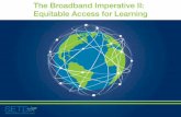 SETDA Broadband imperative II Report Release and Hill Briefing
