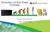 Evolution of Esri Data Formats Seminar