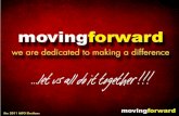 Moving Forward - Presentation from Nov 19 dinner