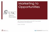 USC Alumni & Associates: Marketing to Opportunities