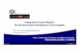Research Blast: Intergrated cross-region social business intelligence and insights