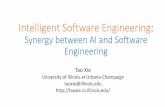 Intelligent Software Engineering: Synergy between AI and Software Engineering