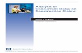 Analysis of Concurrent Delay on Construction ... - Long... · PDF fileAnalysis of Concurrent Delay on Construction Claims Figure 1 Illustration of Concurrent Delays This situation