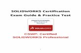 CSWP: Certified SOLIDWORKS · PDF fileTangix TesterPRO for SolidWorks Setup Please review the license terms before installing Tangix TesterPRO for SolidWorks. Press Page town to see