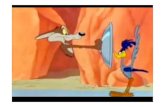 Web view1. Roadrunner thinks that Coyote is a child crossing the road and stops to let him past. Coyote grabs Roadrunner, jumps up and down on him and