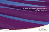 Risk Management of Events - Welcome to Sport New · PDF fileG. Risk analysis and management system (training camp example) 34 ... Here are the eight steps to effective risk management