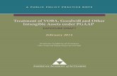 Treatment of VOBA, Goodwill and Other Intangible Assets ... · PDF fileA PUBLIC POLICY PRACTICE NOTE Treatment of VOBA, Goodwill and Other Intangible Assets under PGAAP April 1, 2014