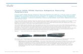 Cisco ASA 5500 Series Adaptive Security · PDF fileCisco ASA 5500 Series Adaptive Security ... Cisco ASA 5500 Series Adaptive Security Appliances are purpose-built solutions that integrate