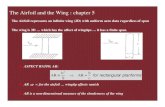 The Airfoil and the Wing : chapter 5aeweb.tamu.edu/aero201/Lecture Slides/Ae 201 7.pdf · The Airfoil and the Wing : chapter 5 The Airfoil represents an infinite wing (2D) with uniform