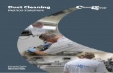 Duct Cleaning - Clean Genie · PDF fileDuct Cleaning Method Statement 7 Operatives to rinse off surface of canopy with clean water and polish dry using clean cloths, if necessary use