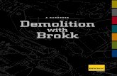 Demolition handbook EN - Inicio - · PDF filemethod is usually used for small demolition vol-umes and often as preparatory work for other demolition methods. It is highly labour intensive,