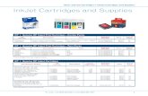 Toner and Ink Cartridges Inkjet Cartridges and Supplies ... · PDF fileToner and Ink Cartridges Inkjet Cartridges and Supplies NSN/GSA . Toner and Ink Cartridges Inkjet Cartridges