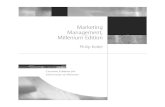 Marketing Management, Millenium Edition - Центр ProfiTprofit.co.ua/uploads/media/Kotler_Marketing_Management.pdf · Marketing Management Millenium Edition, ... marketing research,