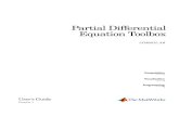 Partial Differential Equations Toolbox - USTCstaff.ustc.edu.cn/~wzhao7/c_index_files/main.files/pde.pdf · Introduction ... Entering Parameter Values as MATLAB ... study and solution