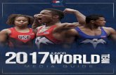 themat.com | @usawrestling | #Tampere2017 1content.themat.com/events/2017-Junior-Worlds-mediaguide.pdf · 11 Ryan Deakin 12 Mark Hall 13 Zahid Valencia 14 Kollin Moore 15 Gable Steveson