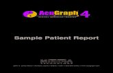 Sample Patient Report - Miridia  .This packet contains a sample patient report, ... The blue text is fully customizable for your ... each report, based on your
