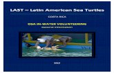 Osa In-Water Volunteers Info 2015 - Rescue Center In-Water Volunteers Info 2015.pdf · LAST% – % Latin%American%Sea%Turtles %! COSTA!RICA!! OSAIN 5 WATER%VOLUNTEERING % General!Information!!!!